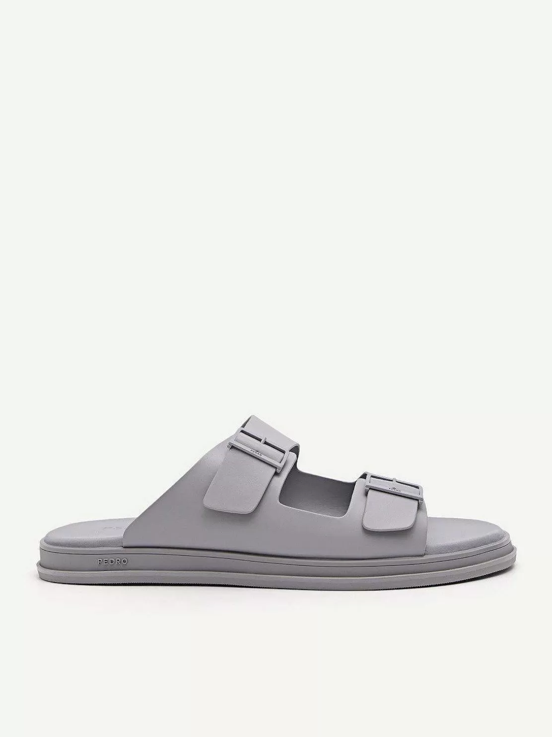 Monochrome Double Strap Slide Sandals<PEDRO Fashion