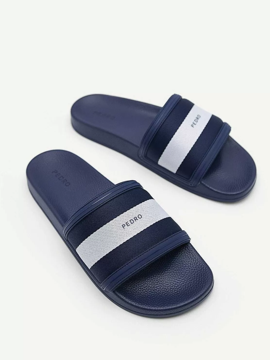 Nylon Fabric Banded Slides<PEDRO Fashion