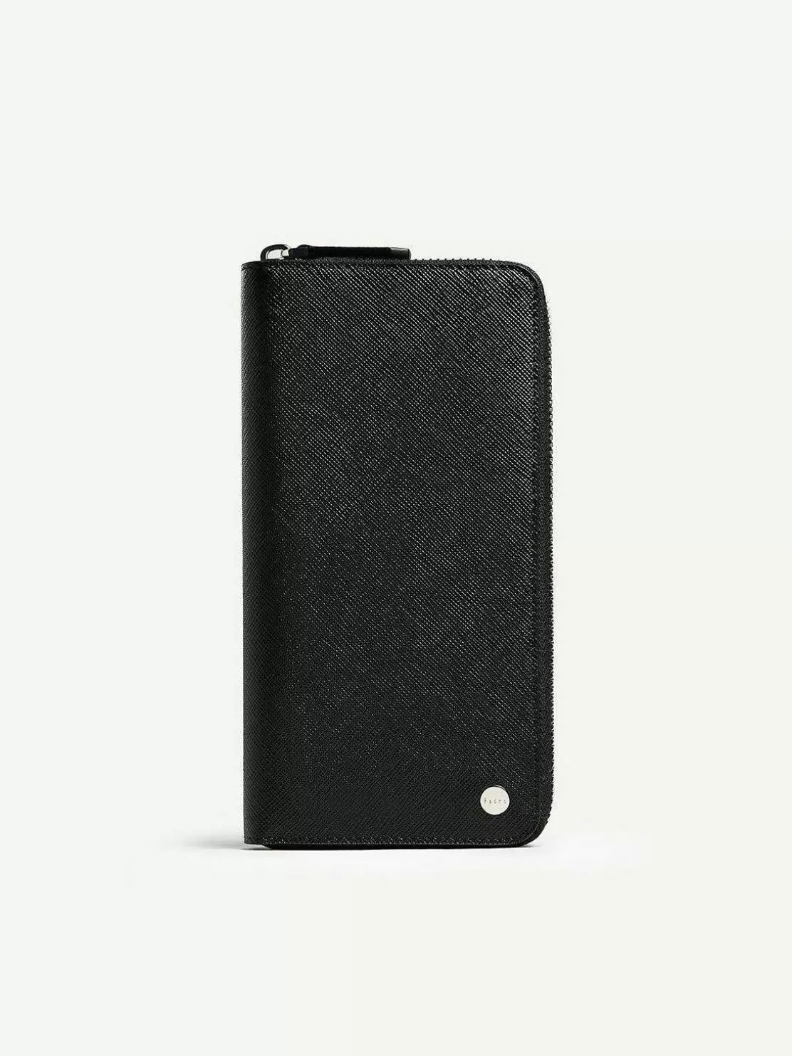 Oliver Embossed Leather Zip-Around Wallet<PEDRO Sale