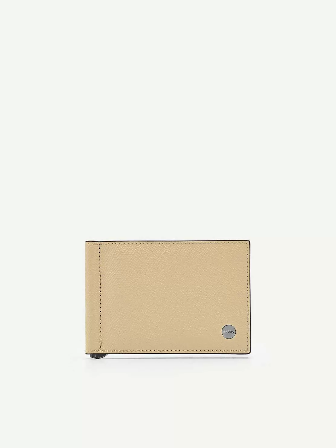 Oliver Leather Bi-Fold Money Clip Cardholder<PEDRO Cheap
