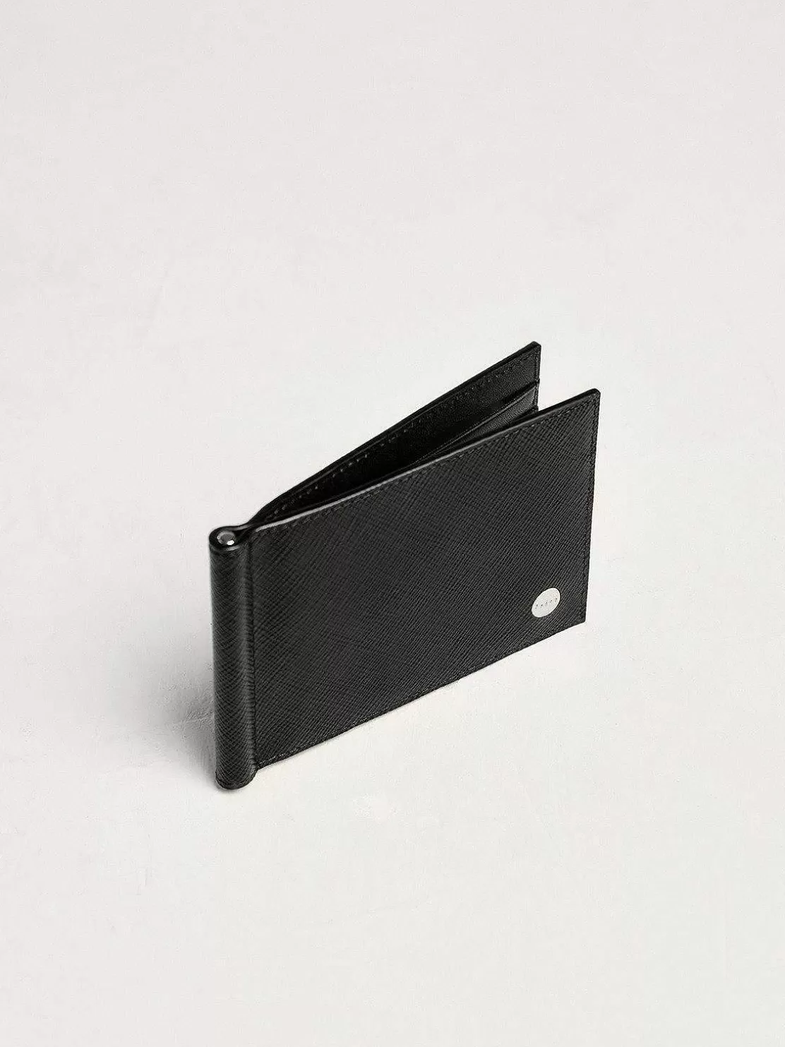 Oliver Leather Bi-Fold Money Clip Cardholder<PEDRO Cheap