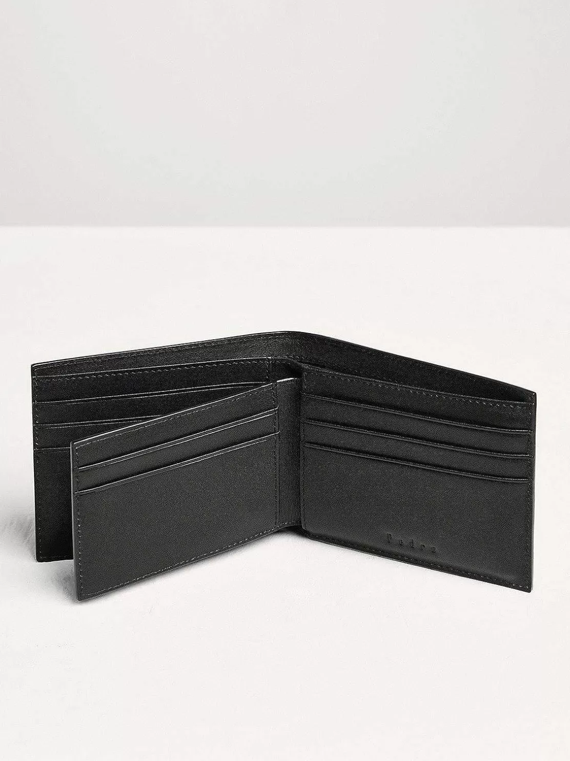 Oliver Leather Bi-Fold Wallet With Insert<PEDRO Clearance