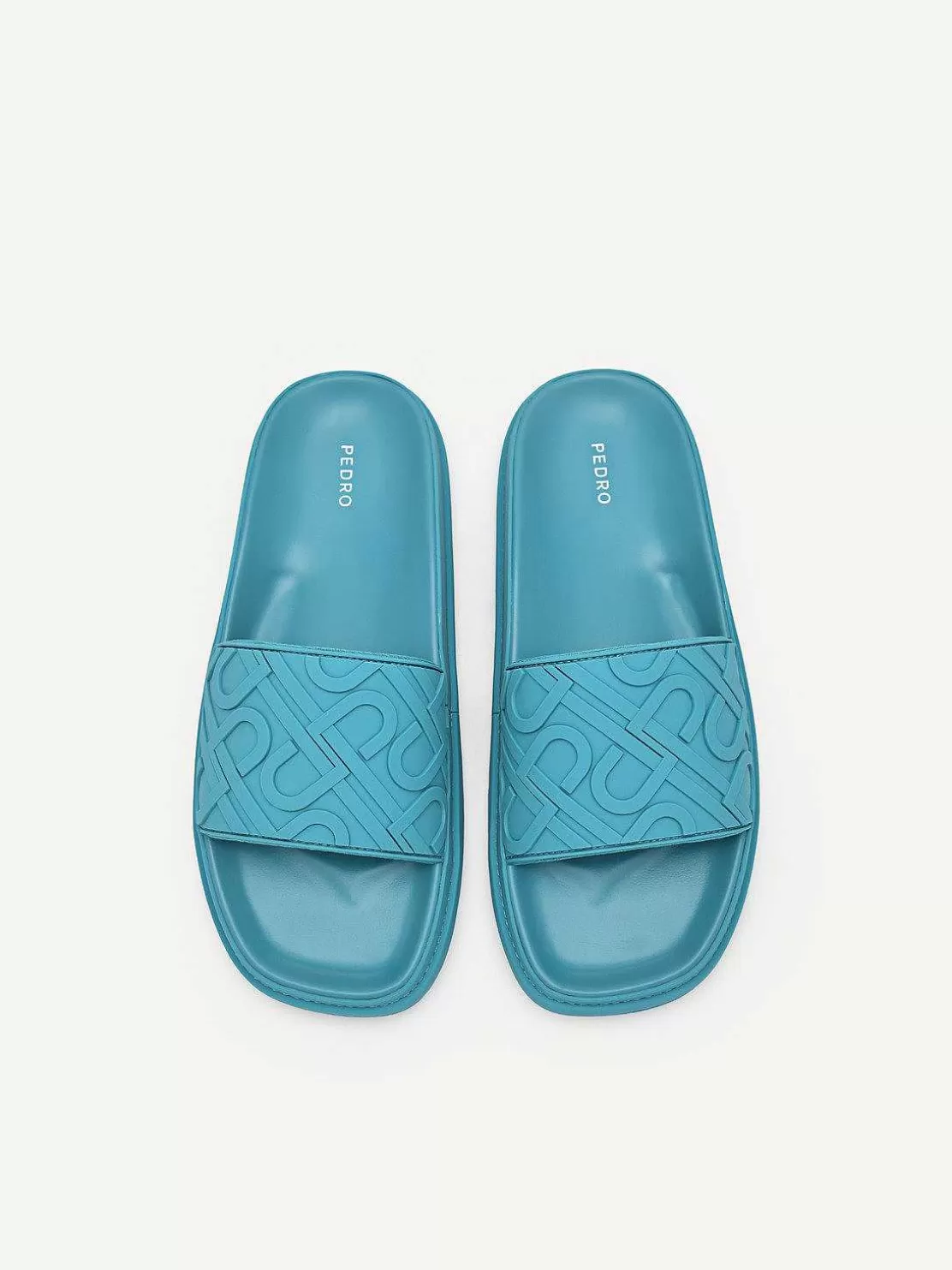 Icon Embossed Slide Sandals<PEDRO Store
