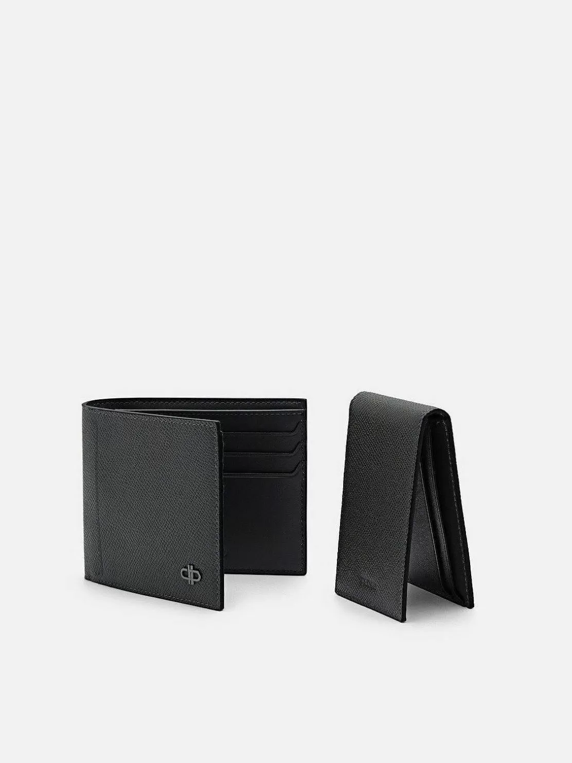 Icon Leather Bi-Fold Wallet With Insert<PEDRO New