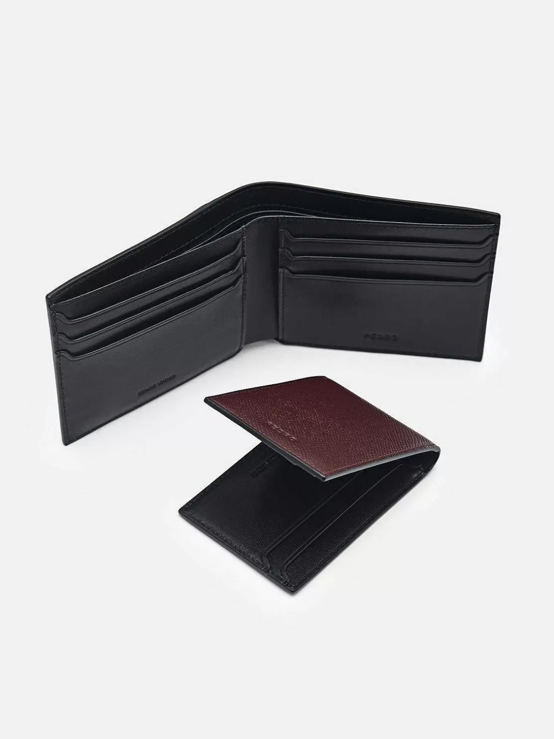 Icon Leather Bi-Fold Wallet With Insert<PEDRO Best