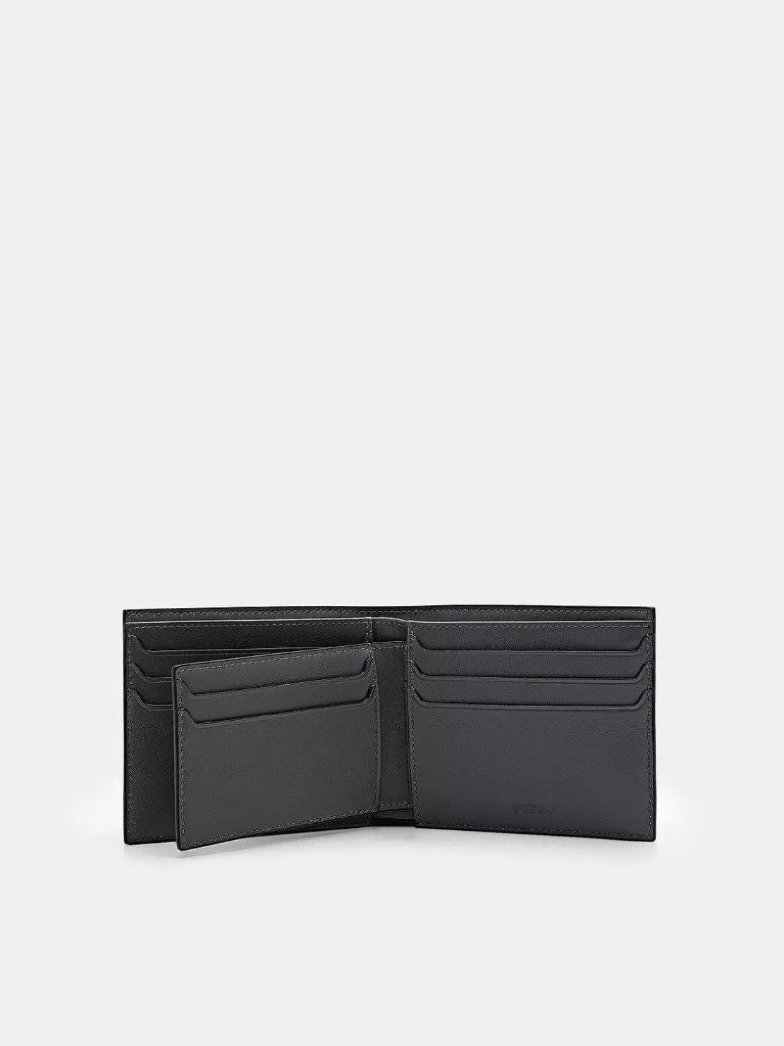Icon Leather Bi-Fold Wallet With Insert<PEDRO New