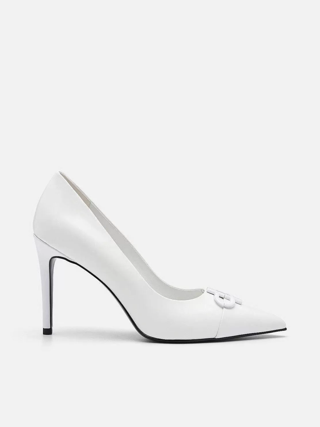 Icon Leather Heel Pumps<PEDRO Discount