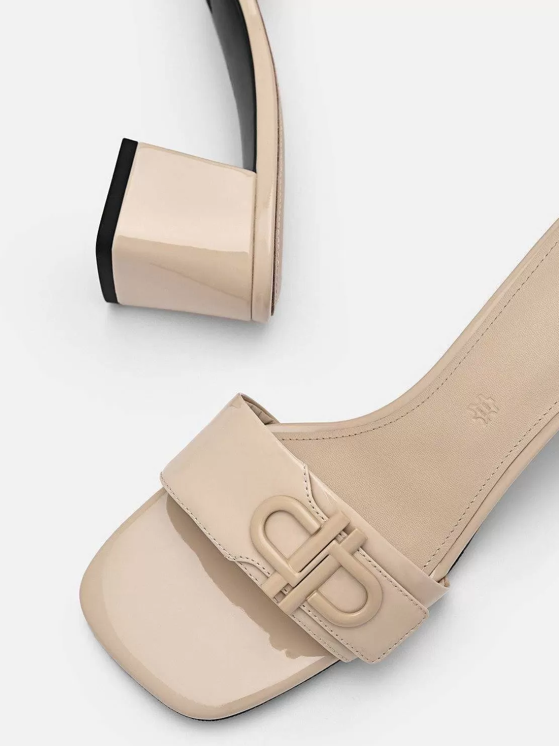 Icon Leather Heel Sandals<PEDRO Sale