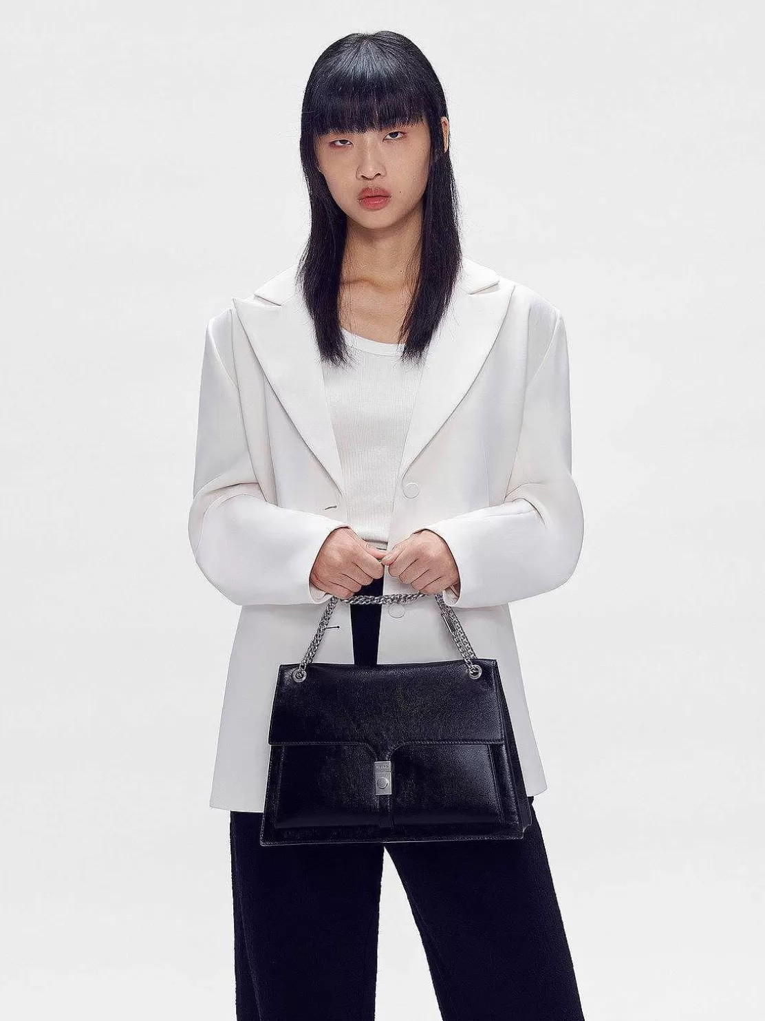 Studio Farida Leather Shoulder Bag<PEDRO Flash Sale