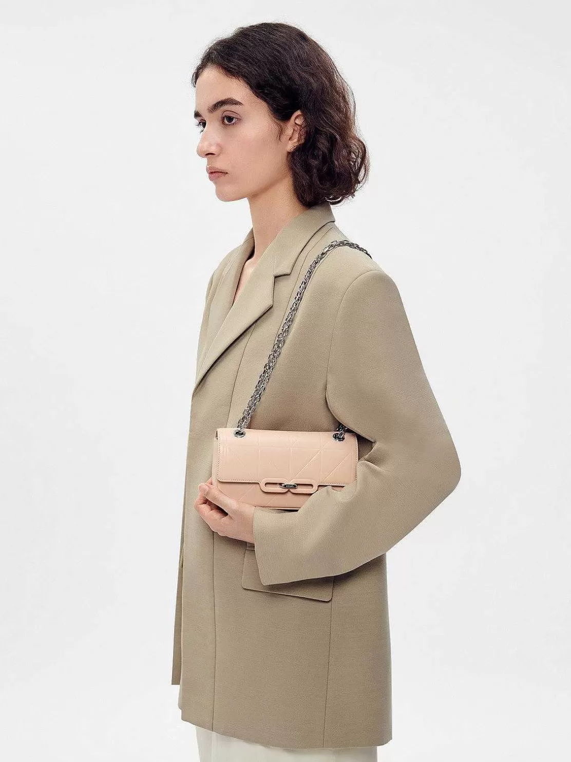 Studio Kate Leather Shoulder Bag<PEDRO Store