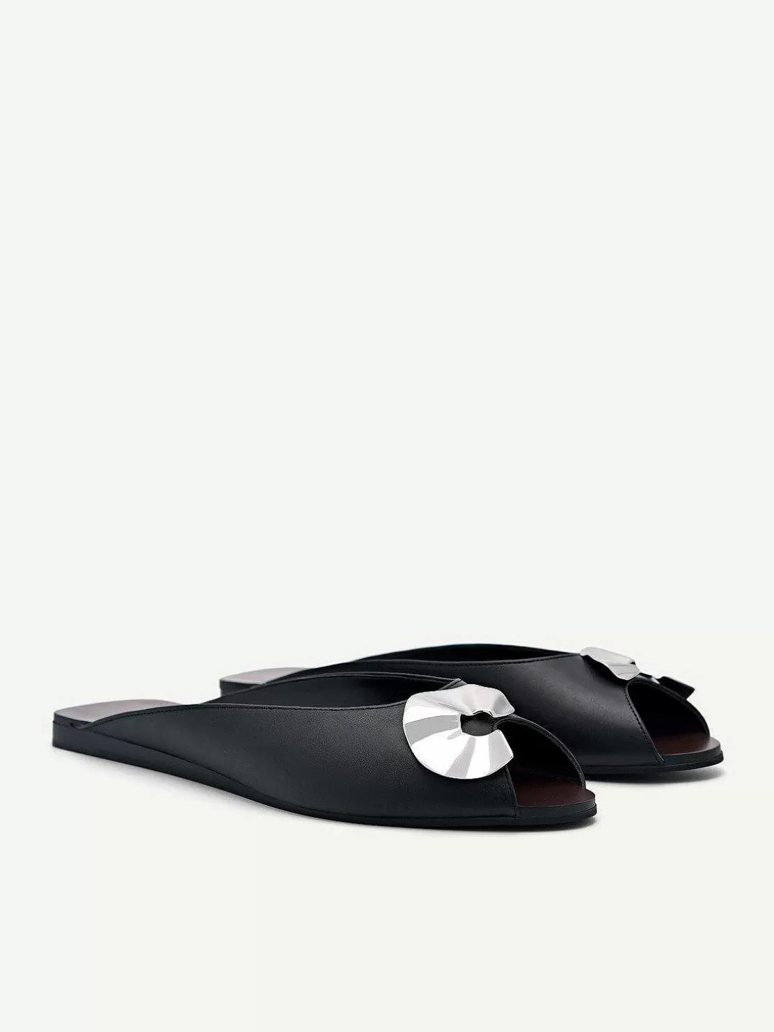 Peep Toe Slip Ons<PEDRO Sale