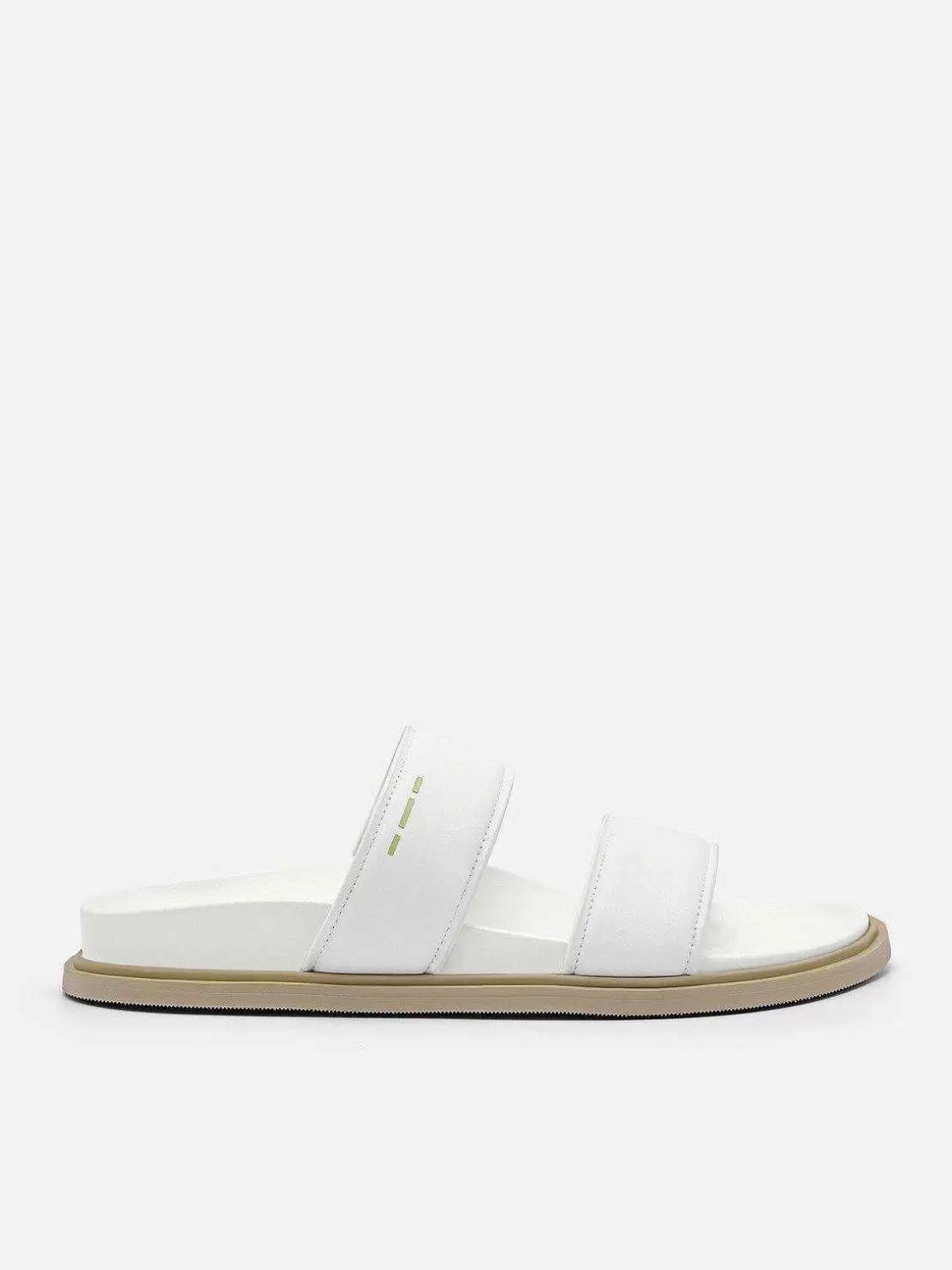 Re Recycled Leather Slide Sandals<PEDRO New