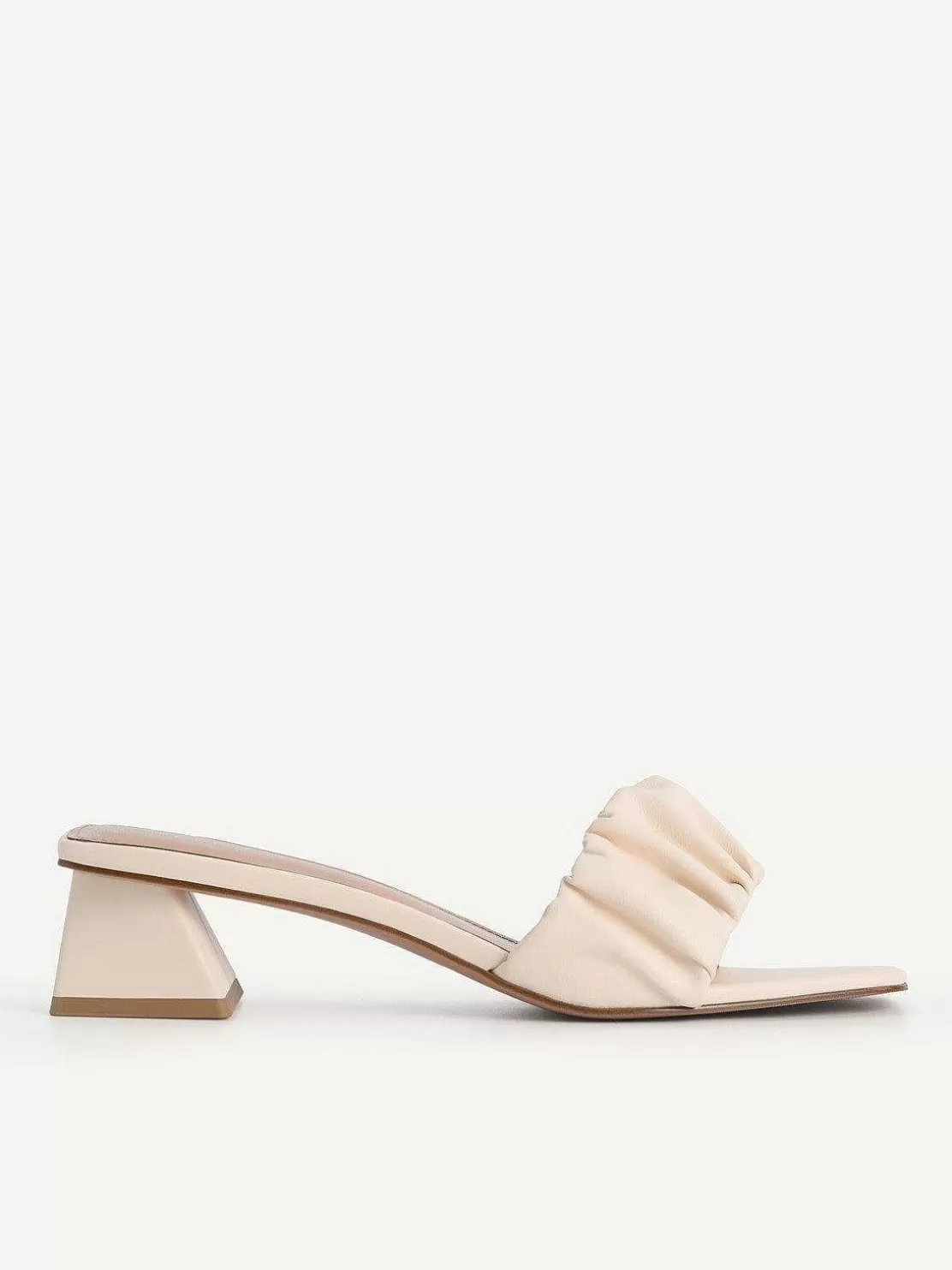Ruched Heel Mules<PEDRO Fashion
