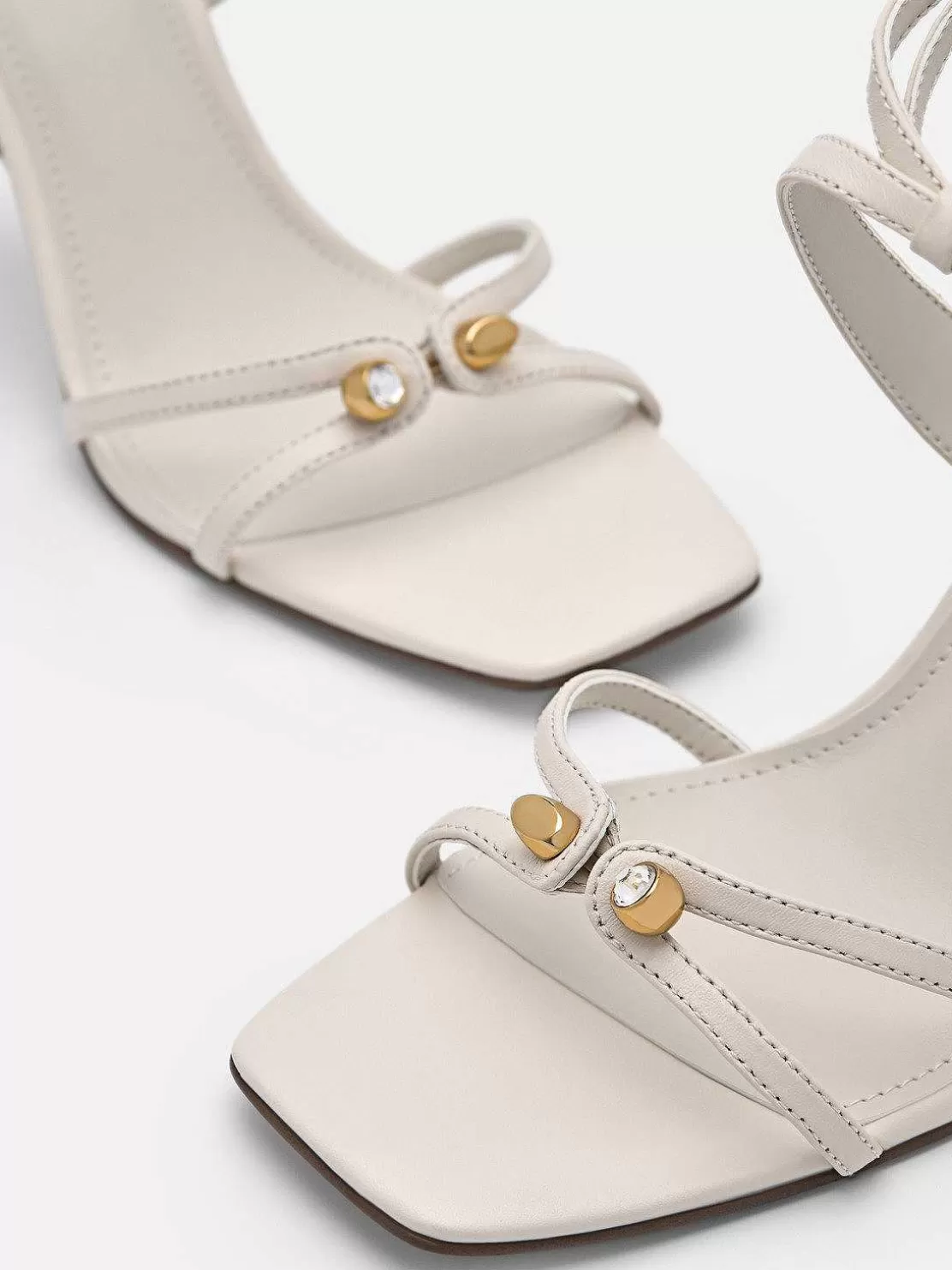 Sofia Leather Heel Sandals<PEDRO Flash Sale