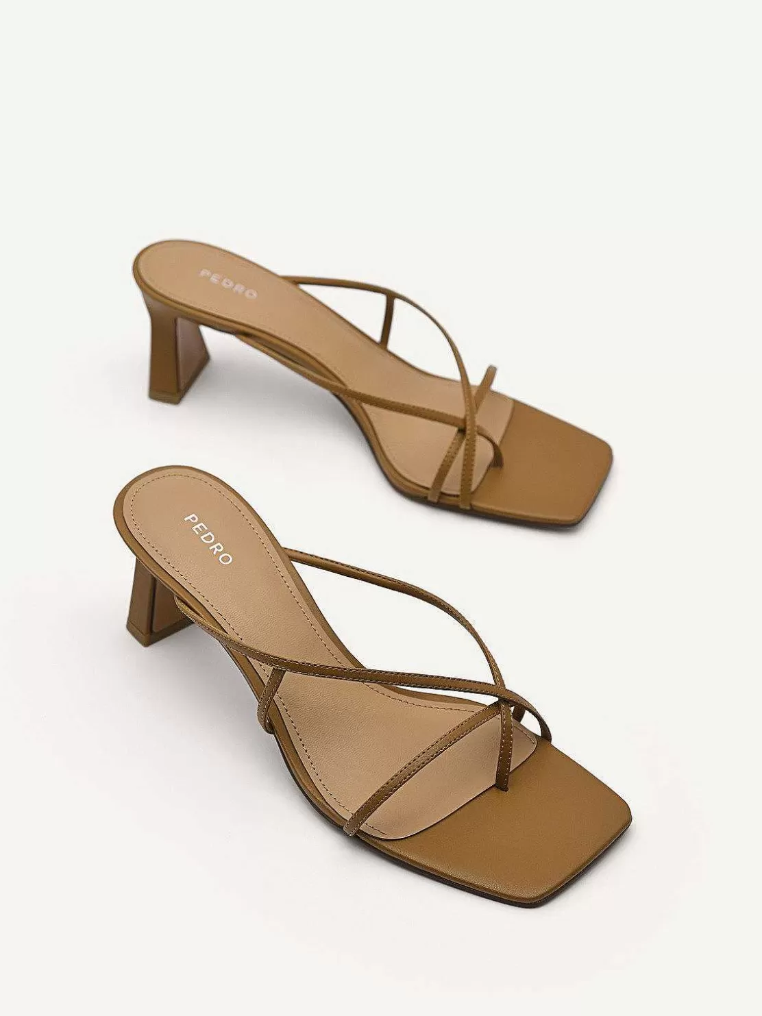 Strappy Toe Loop Heel Sandals<PEDRO Store