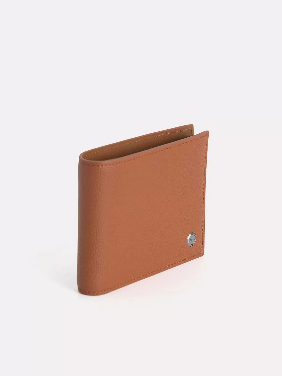 Textured Leather Bi-Fold Wallet With Insert<PEDRO Discount