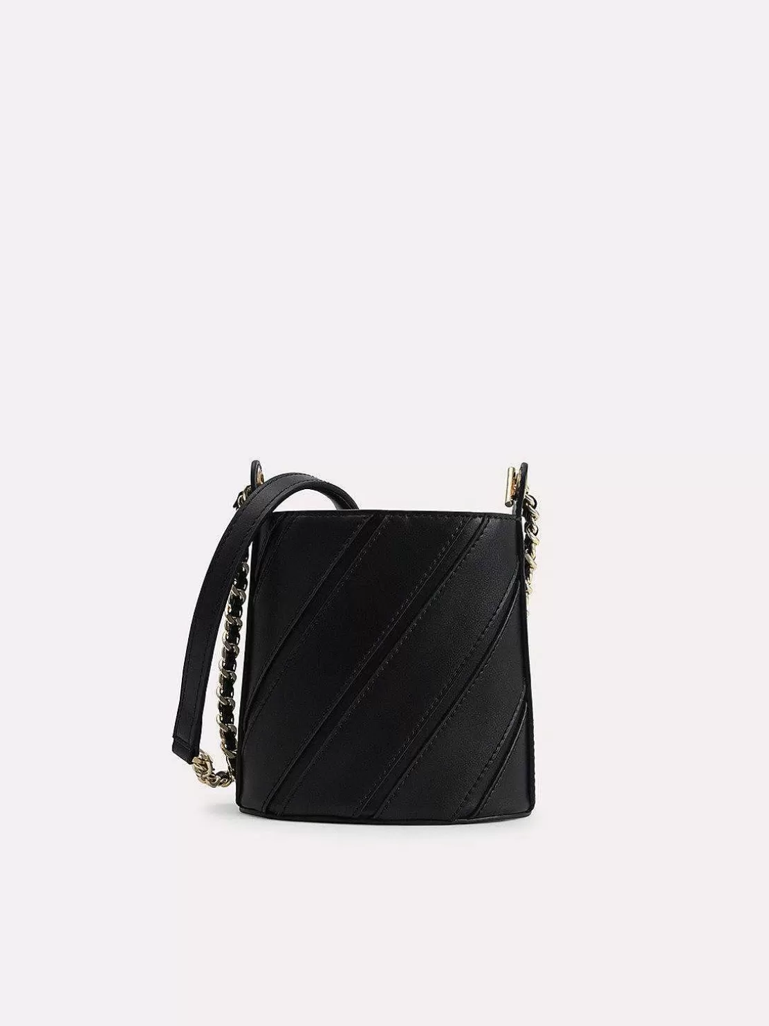 Tweed Drawstring Bucket Bag<PEDRO Cheap