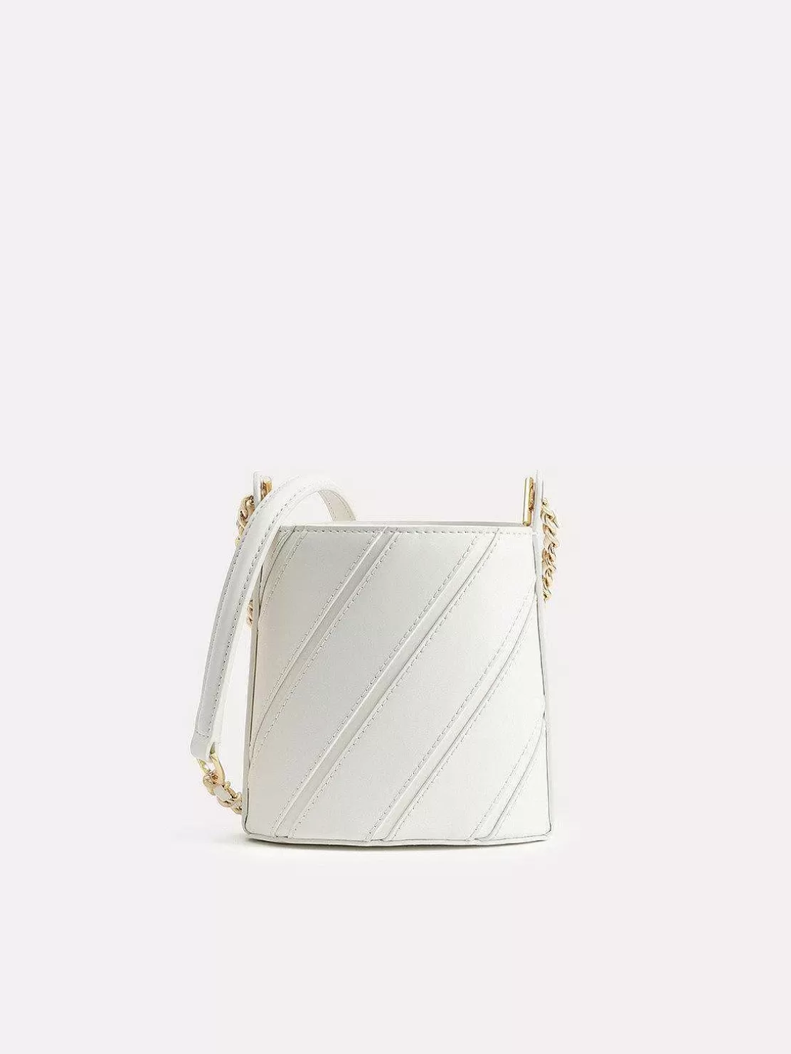 Tweed Drawstring Bucket Bag<PEDRO Flash Sale