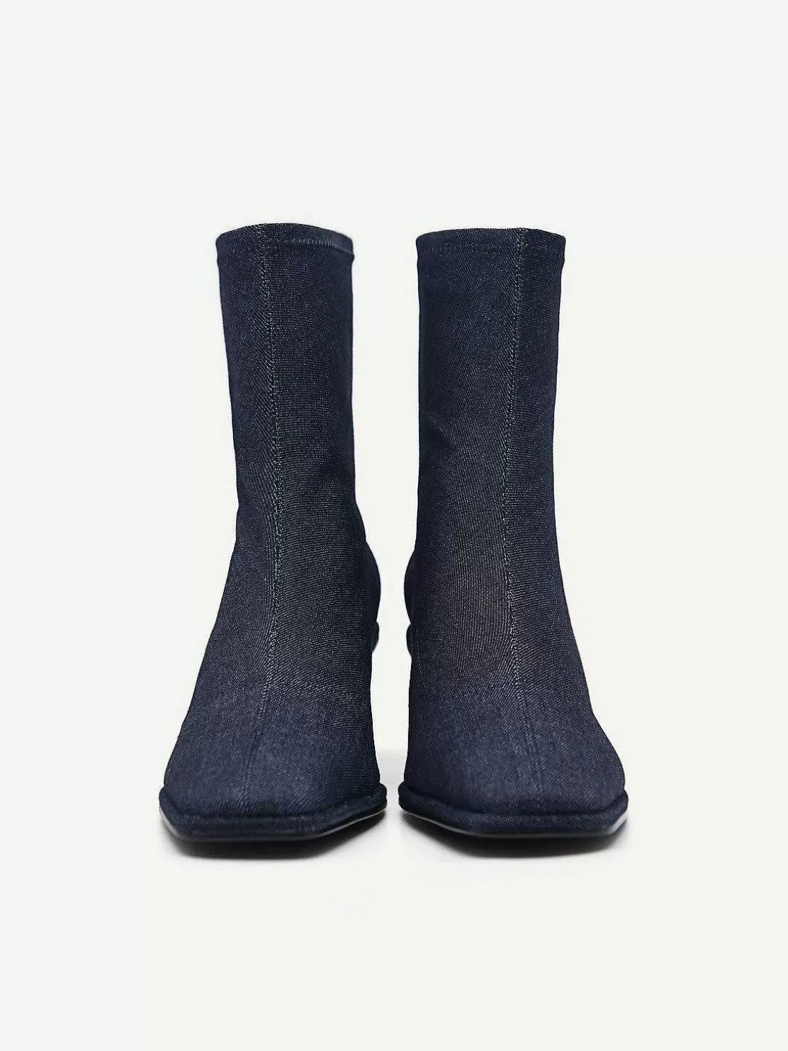 Vanessa Denim Ankle Boots<PEDRO Cheap